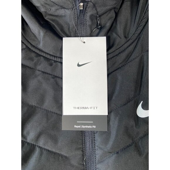Nike Therma-FIT Repel Synthetic Fill Running Jacket Size Large Men Black - Picture 6 of 6